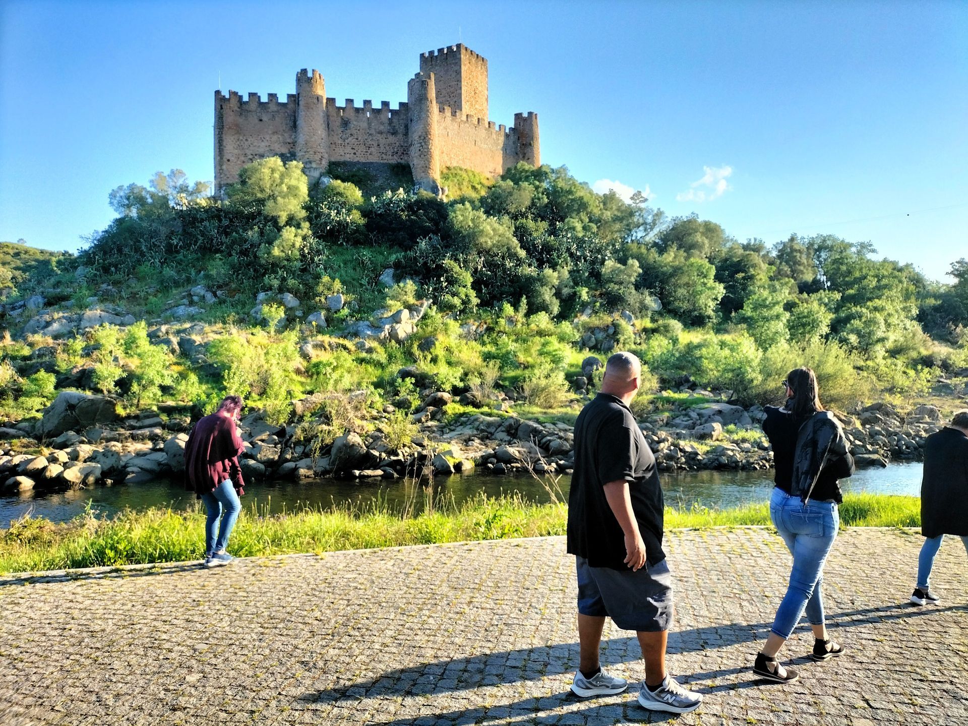 Almourol Knights Templar Medieval Castle Travelers The Amity Family