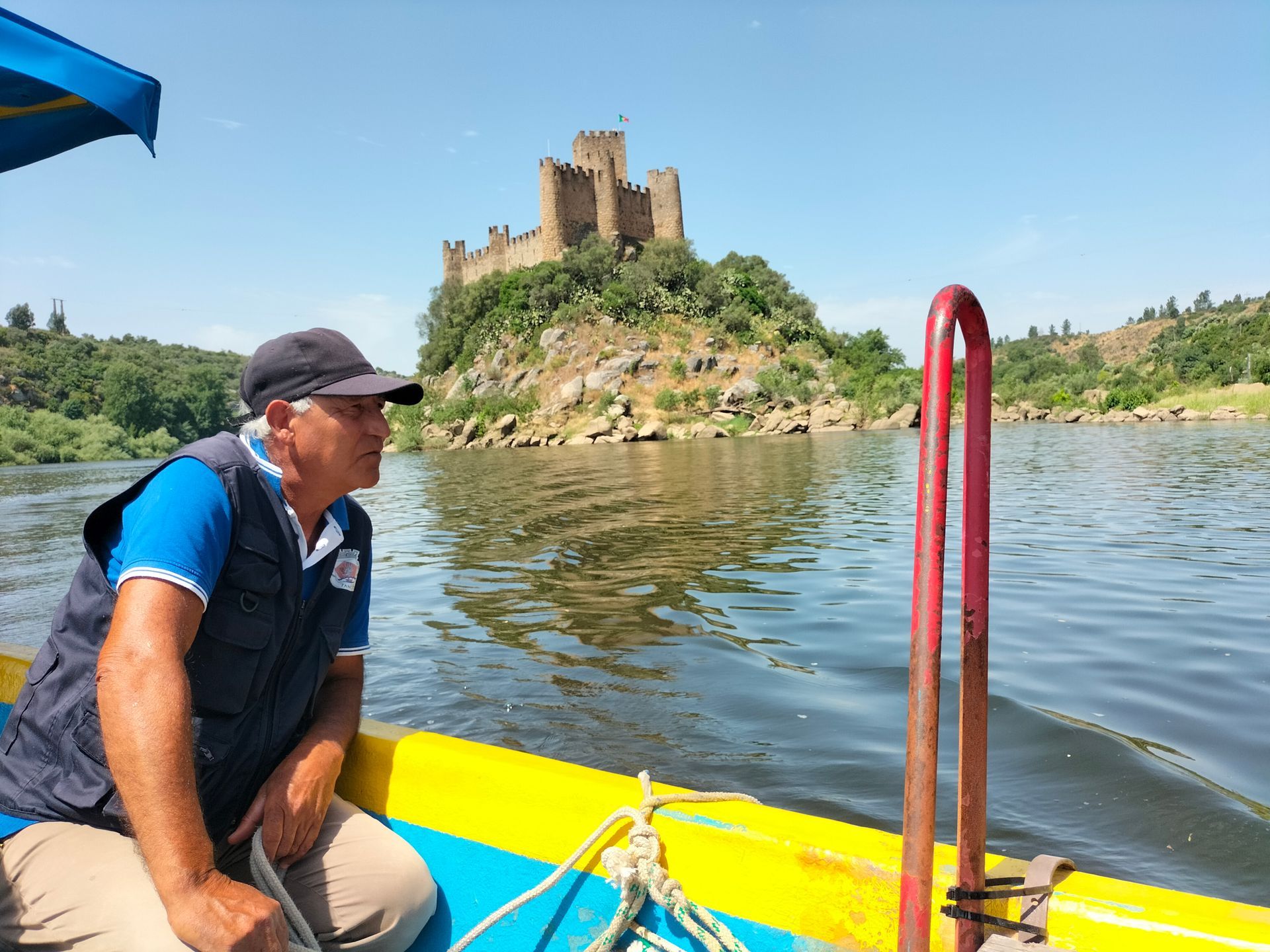 Almourol Knights Templar Medieval Castle SUV Tours River Cruise The Amity Family