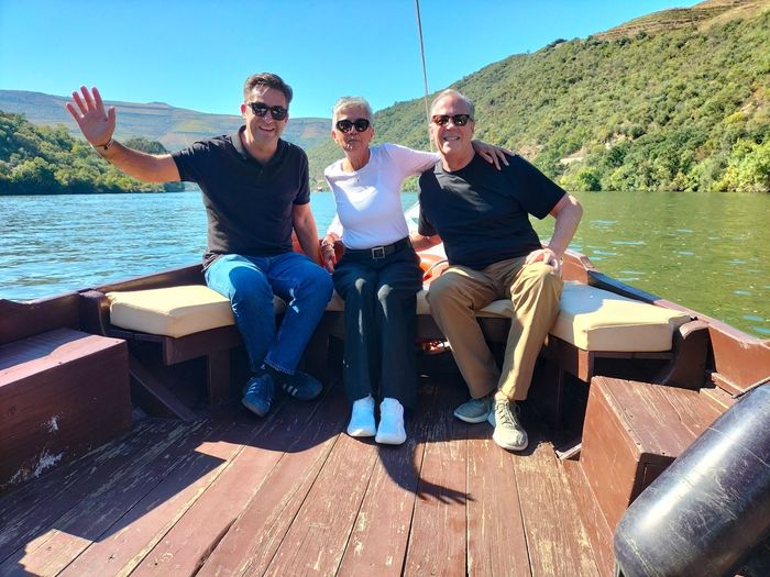 The Amity Family Tours Travelers at Douro Valley UNESCO from Lisbon