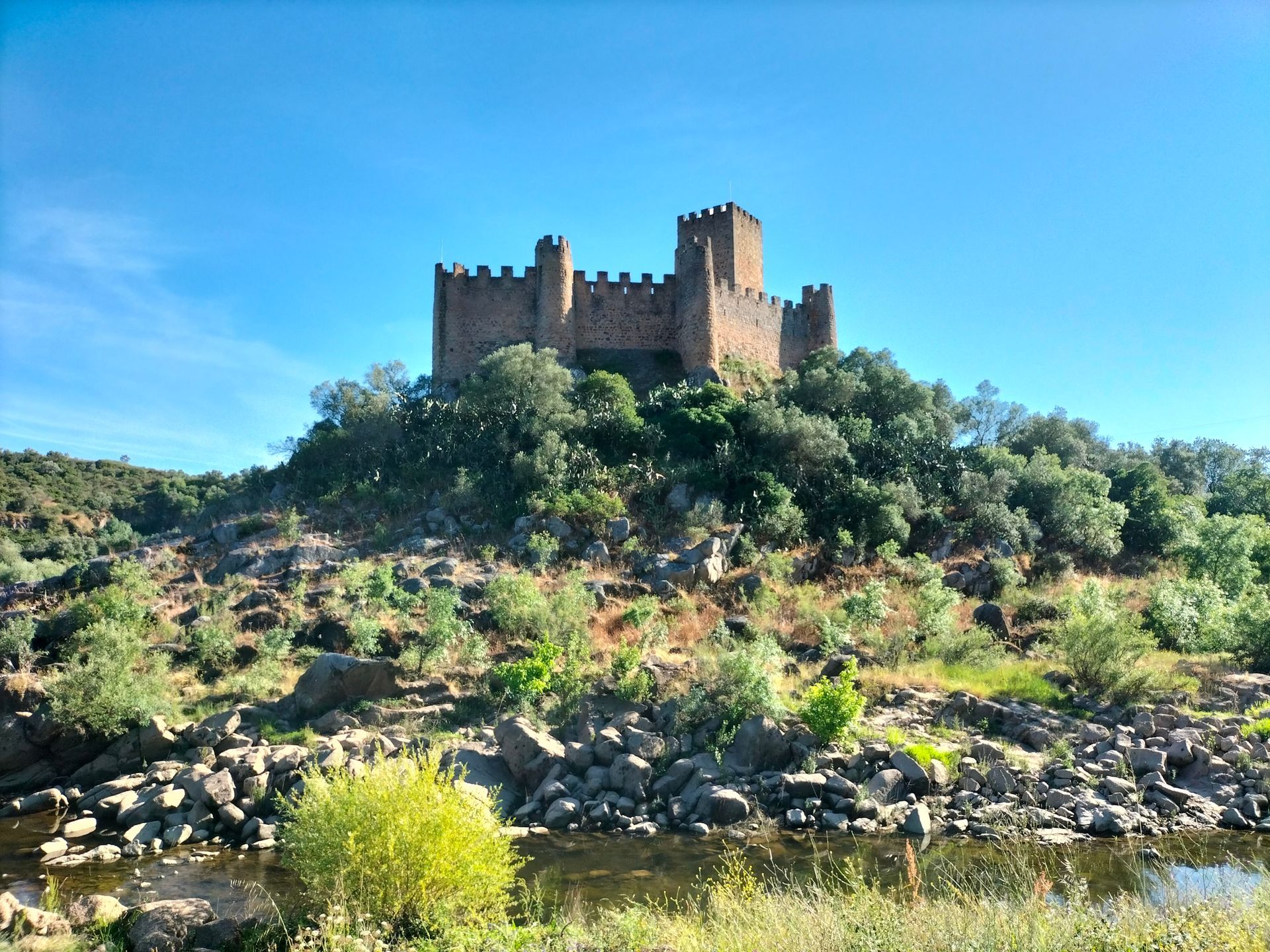 Almourol Knights Templar Medieval Castle SUV Tours The Amity Family
