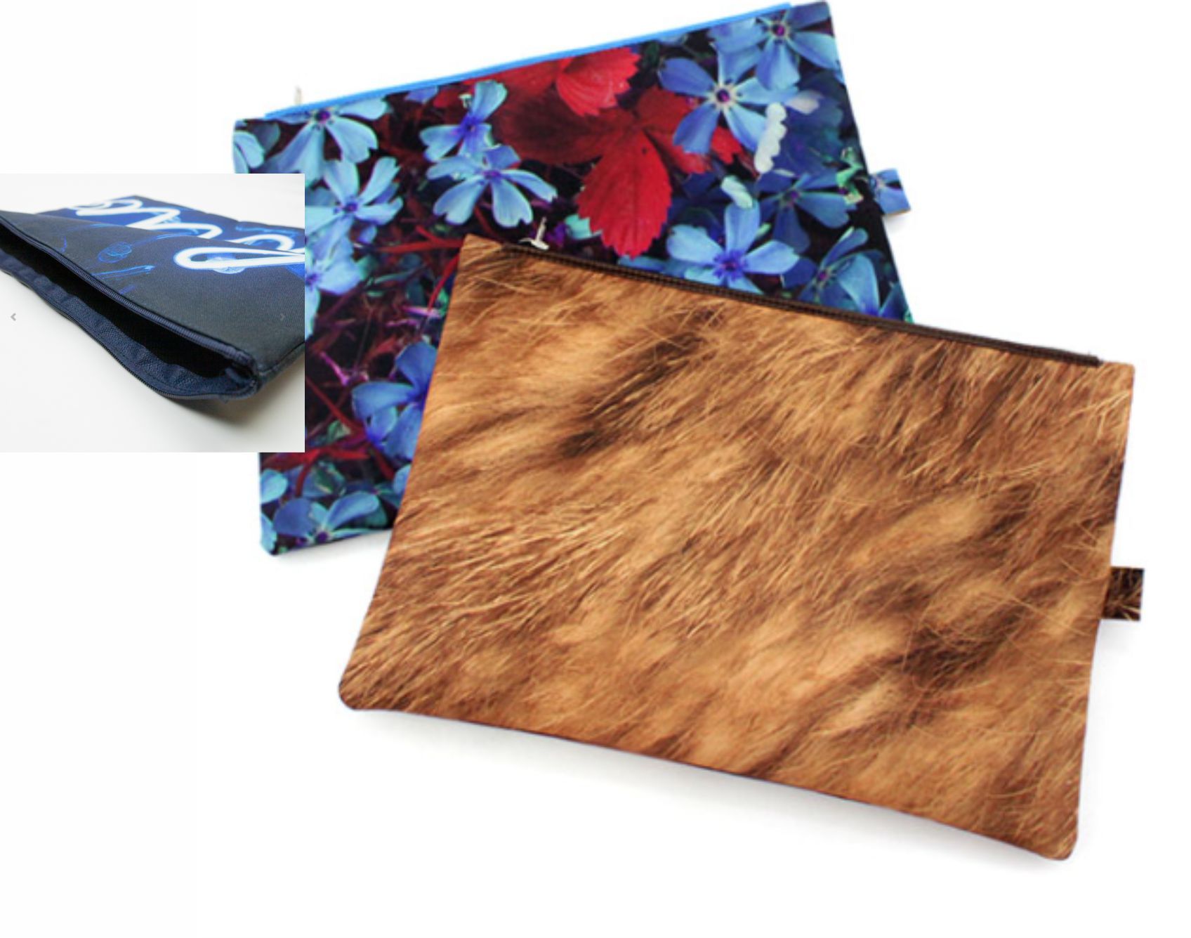 pochet em tecido poliéster