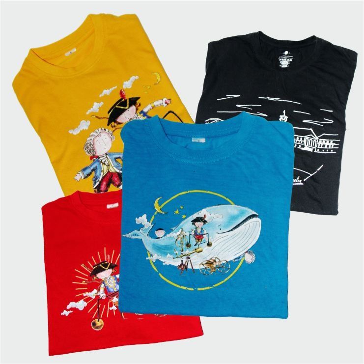 t-shirt em algodão ecológica