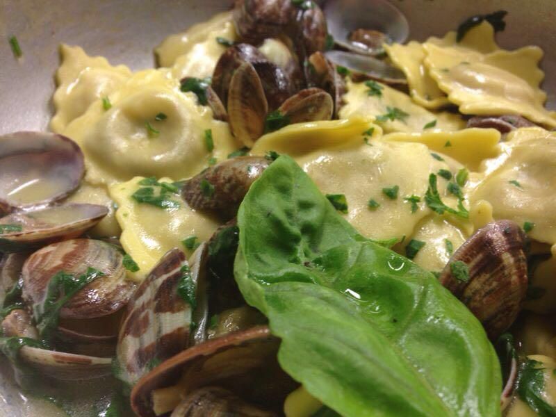 Crespelle alle vongole