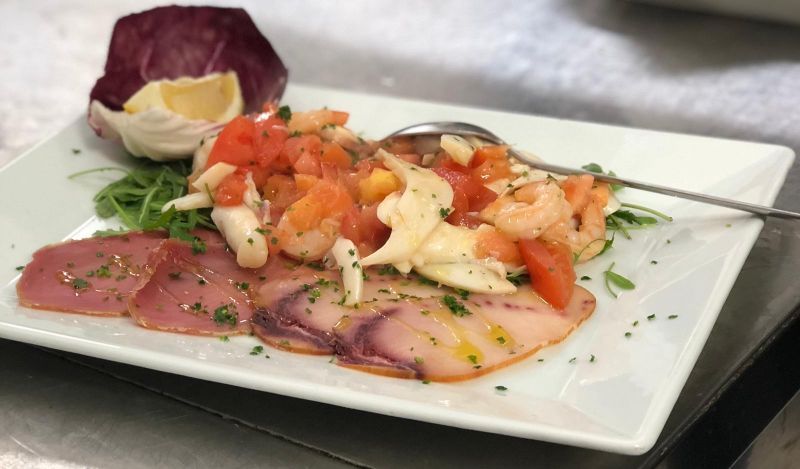 Carpaccio di pesce