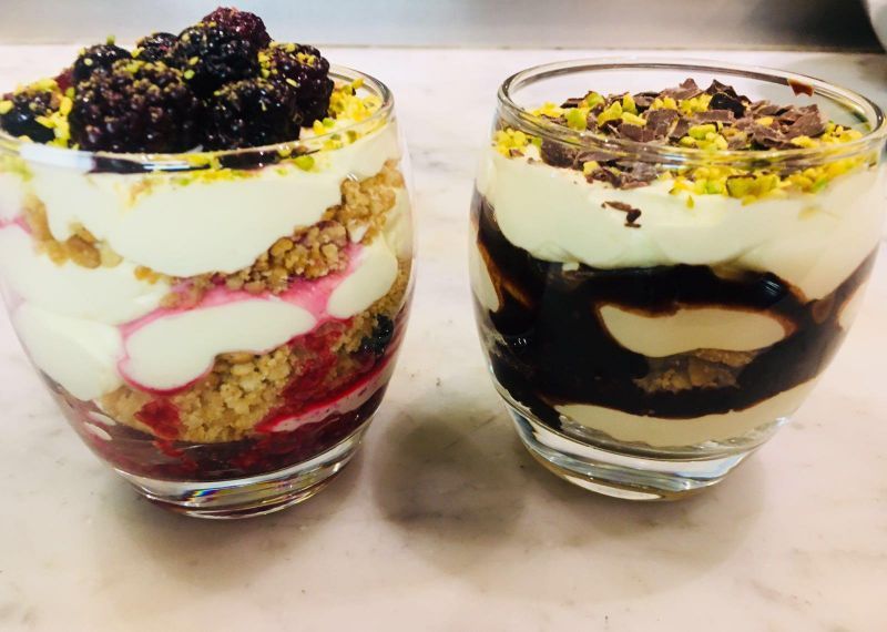 Dessert al bicchiere