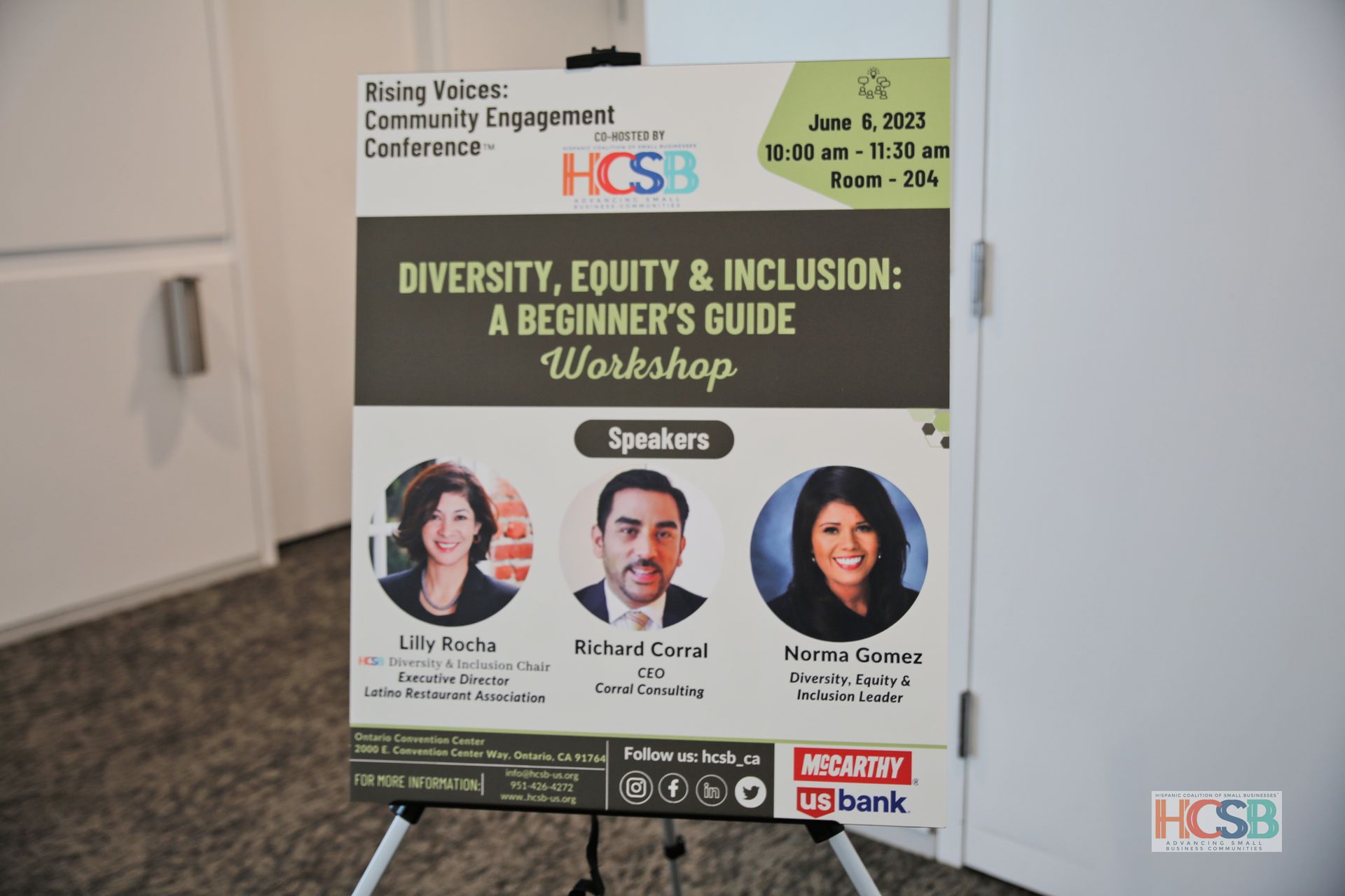 A sign that says diversity equity and inclusion a beginner 's guide workshop