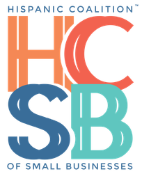 A logo for the hispanic coalition of small businesses