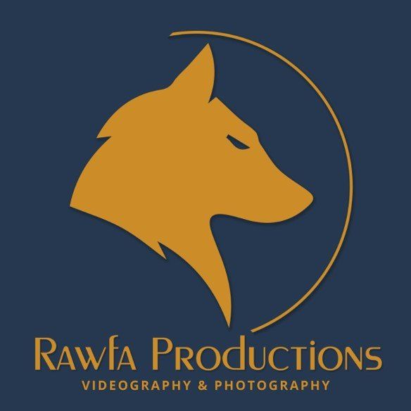 A logo for rawia productions videography and photography
