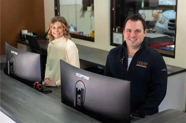 Owners At Lancer Service Front Desk | Lancer Service