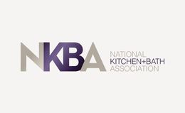 National Kitchen + Bath Association logo in gray and purple on a white background