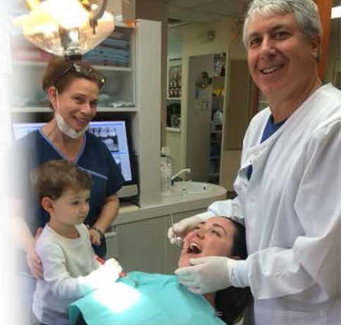 family with the dentist — family dentistry in Yorktown Heights, NY