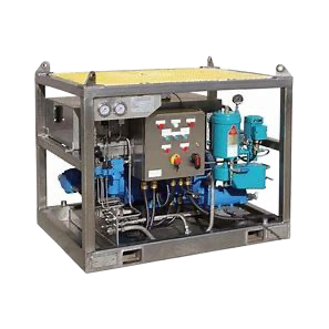 Custom built hydraulic power unit for mining and oil and gas projects in WA