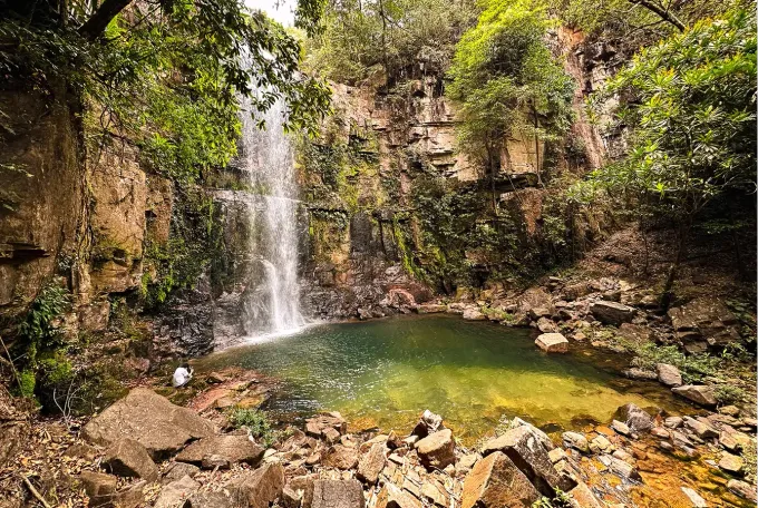 Cachoeira Água Limpa em Barra do Garças