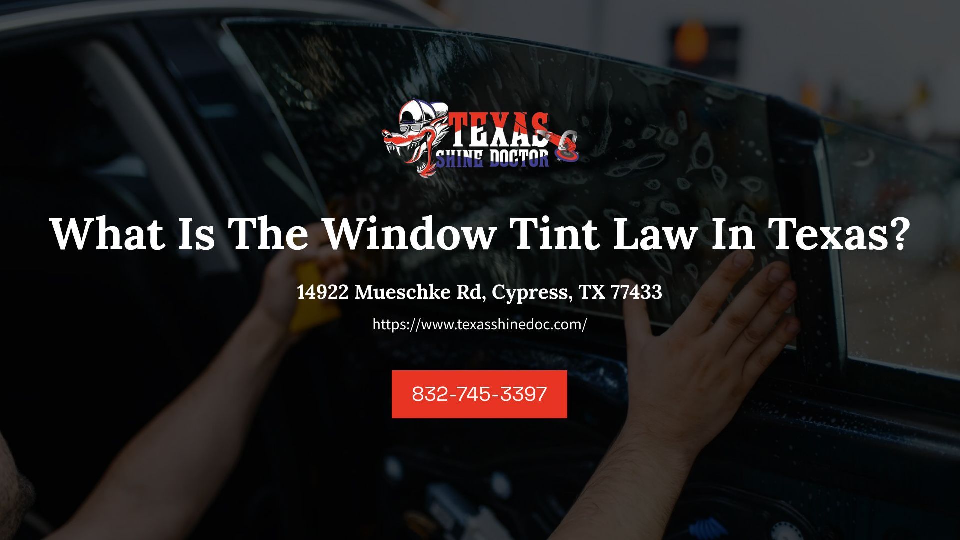 Window Tint Law In Texas
