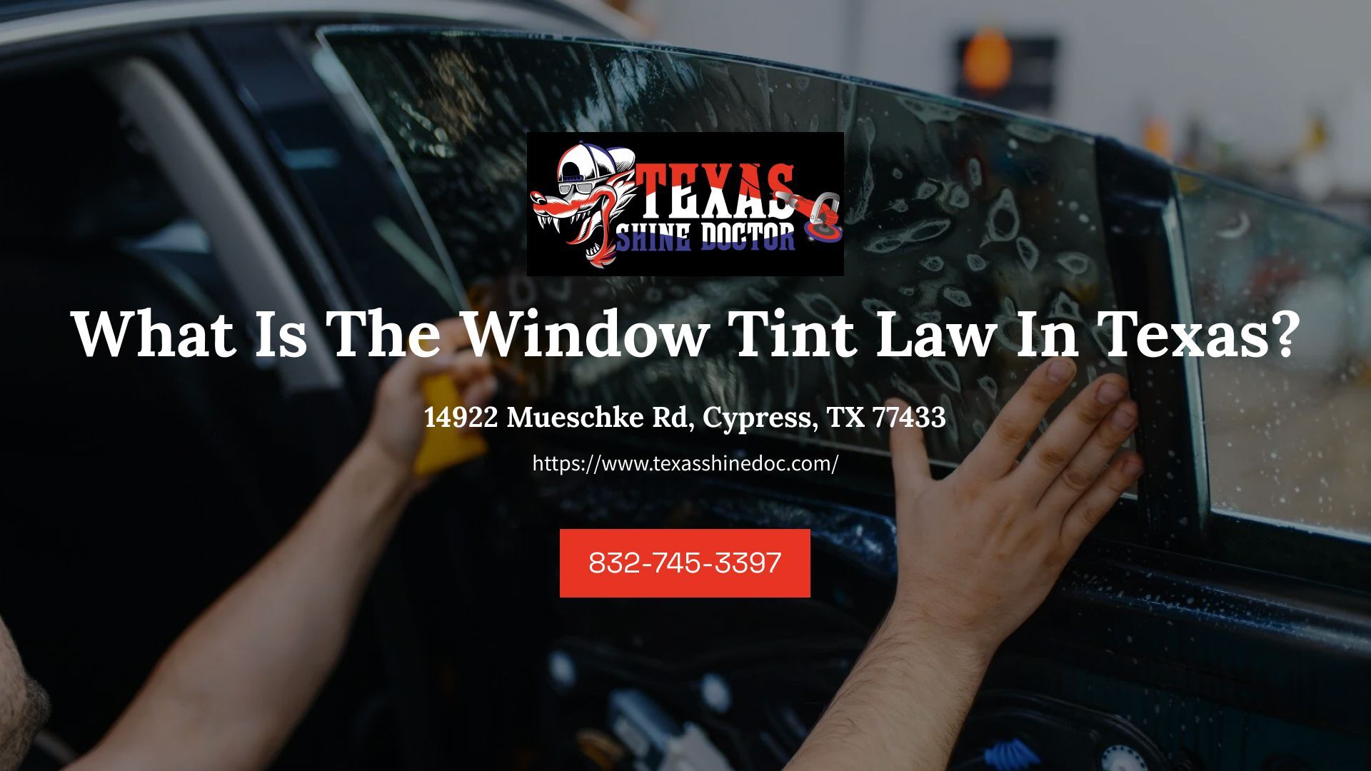 Window Tint Law In Texas