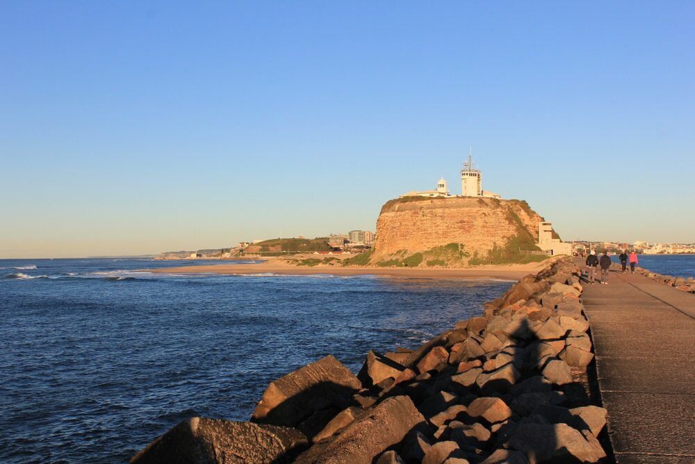 Scenic coastal view with tower atop, overlooking the Sea - Dynamic Stride Podiatry in Port Stephens Newcastle