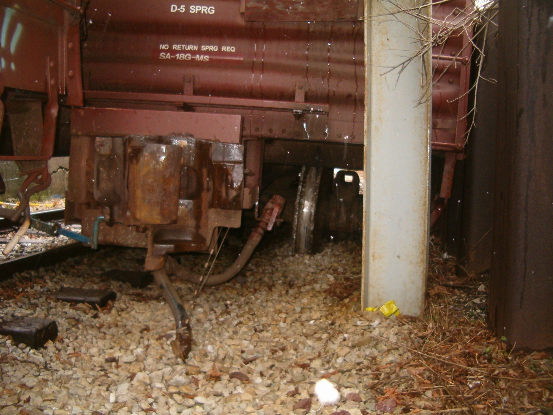 Broken Train — Menomonee Falls, WI — Volkmann Railroad Builders