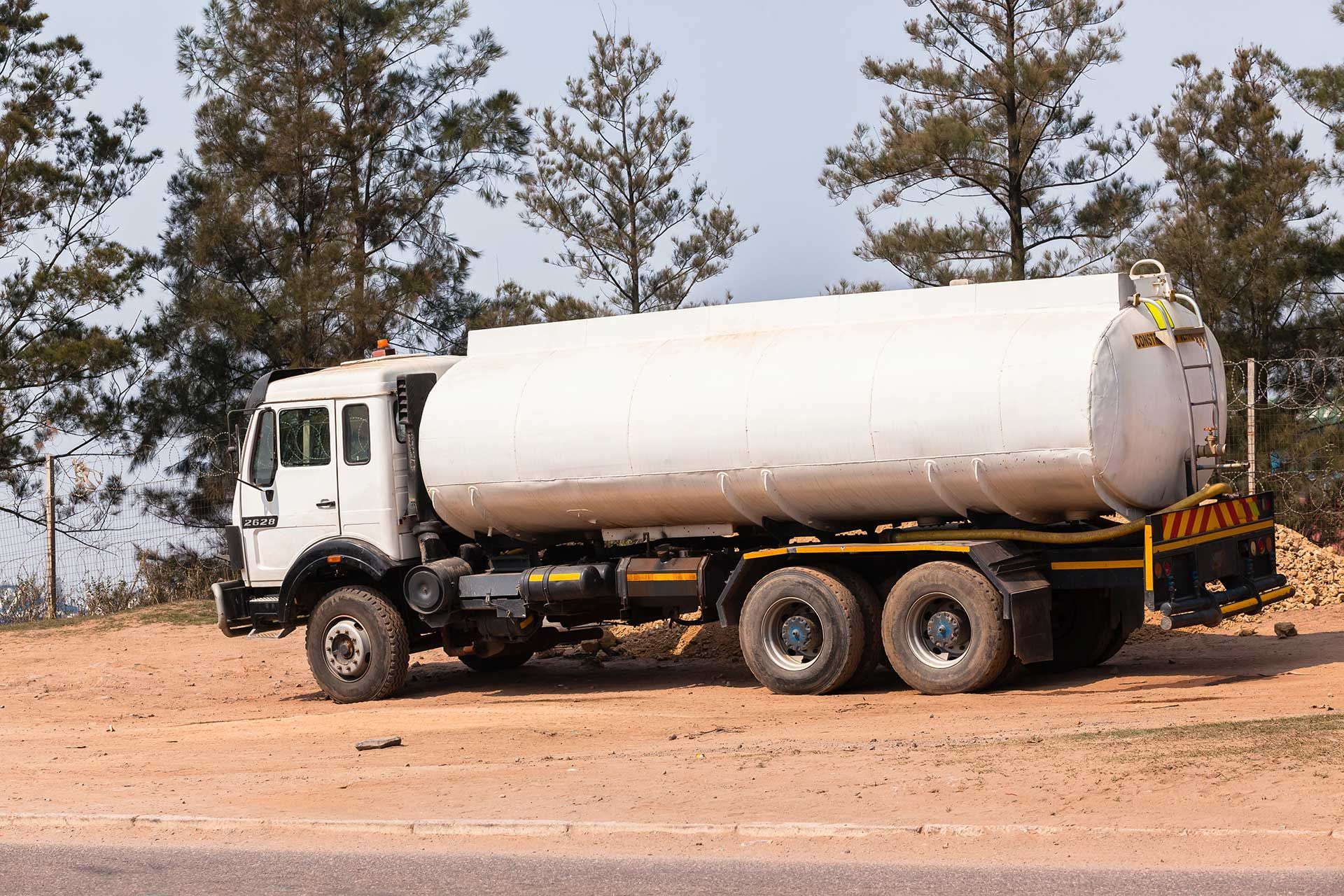 Truck Water Tanker construction industrial vehicle 
