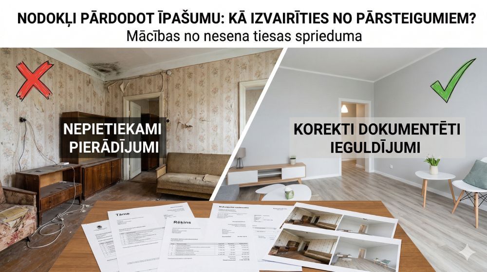 Kā izvairīties no nepatīkamiem nodokļu pārsteigumiem, pārdodot nekustamo īpašumu