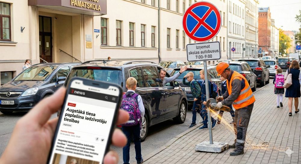 Vai ceļa zīmes traucē ikdienas gaitām