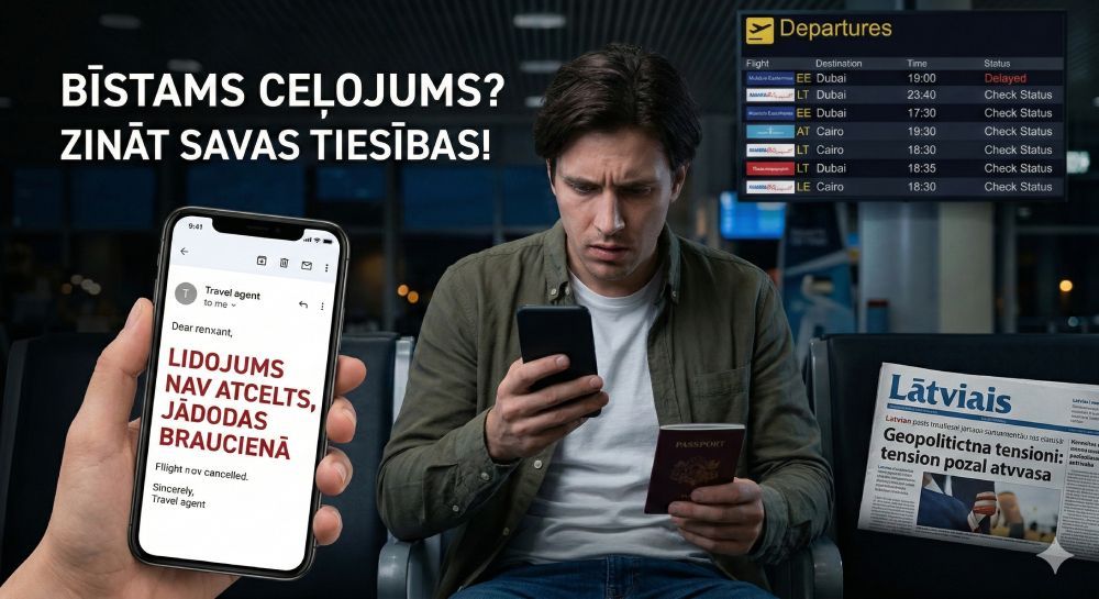 Vai varu atcelt ceļojumu uz Ēģipti un Turciju? Kā legāli atgūt naudu, ja galamērķī izsludināta bīstama situācija