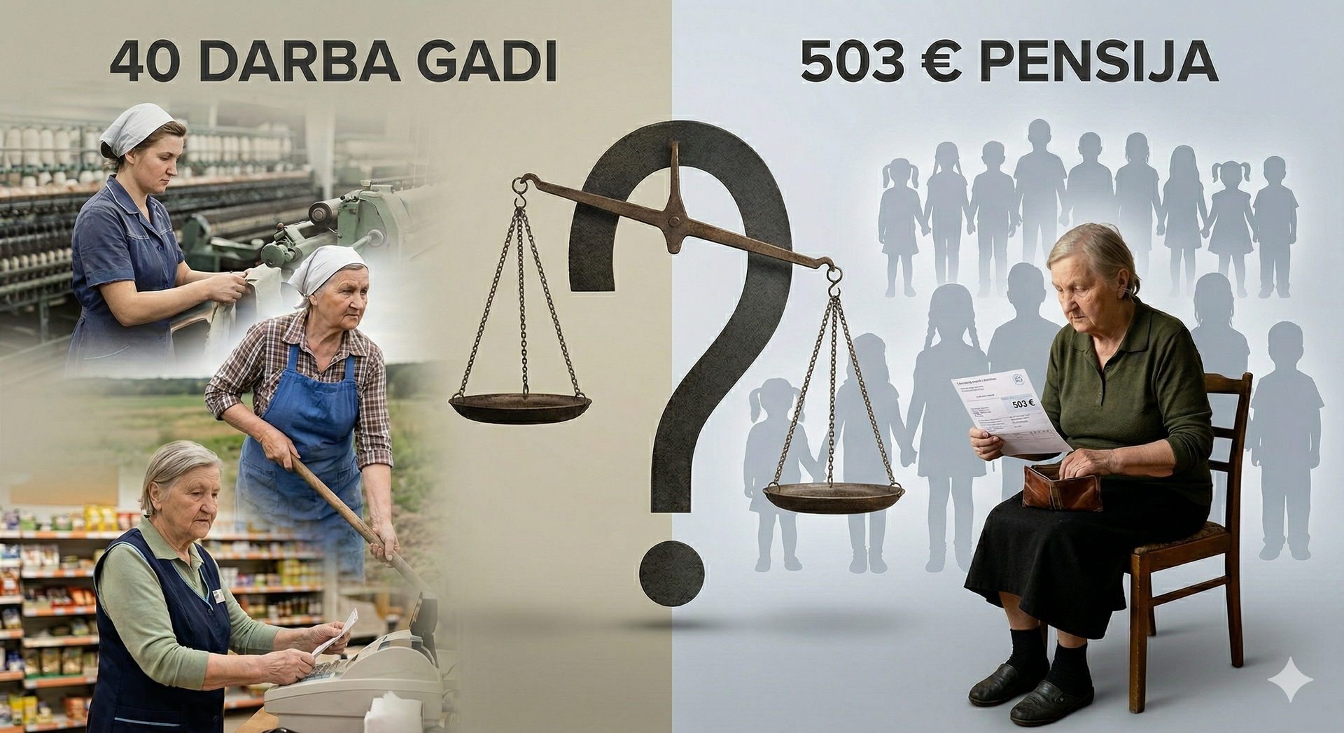 10 bērni, 40 darba gadi un 503 eiro pensija: Vai valsts adekvāti novērtē vecāku ieguldījumu