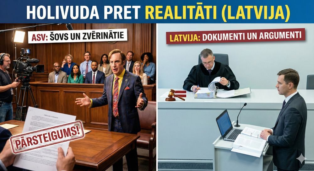 Holivuda pret realitāti, jeb būtiskākās atšķirības starp ASV un Latvijas tiesu sistēmām