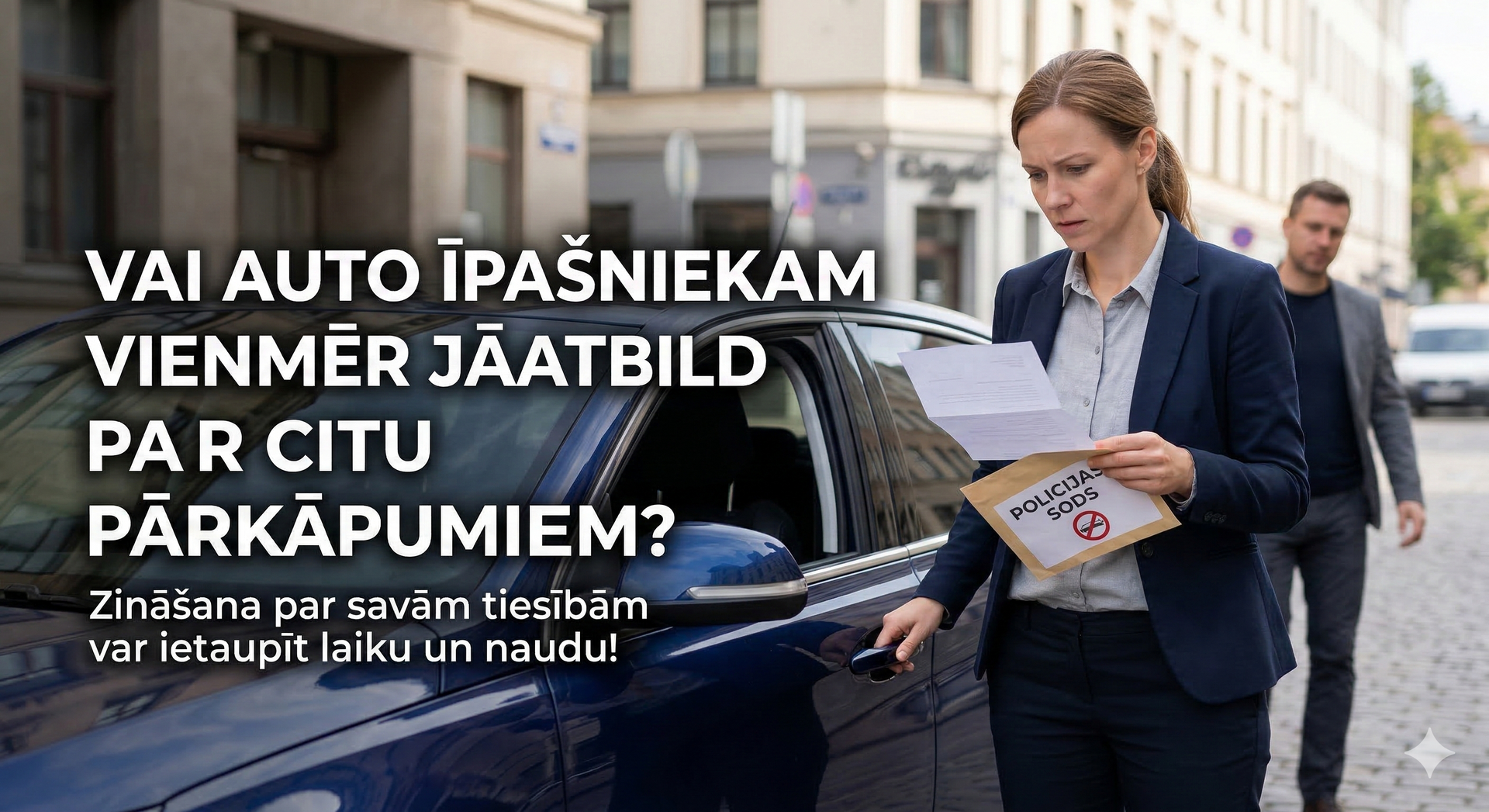 Vai auto īpašniekam vienmēr jāatbild par citu izdarītiem pārkāpumiem