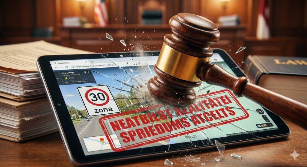 Google Maps — jaunais policijas