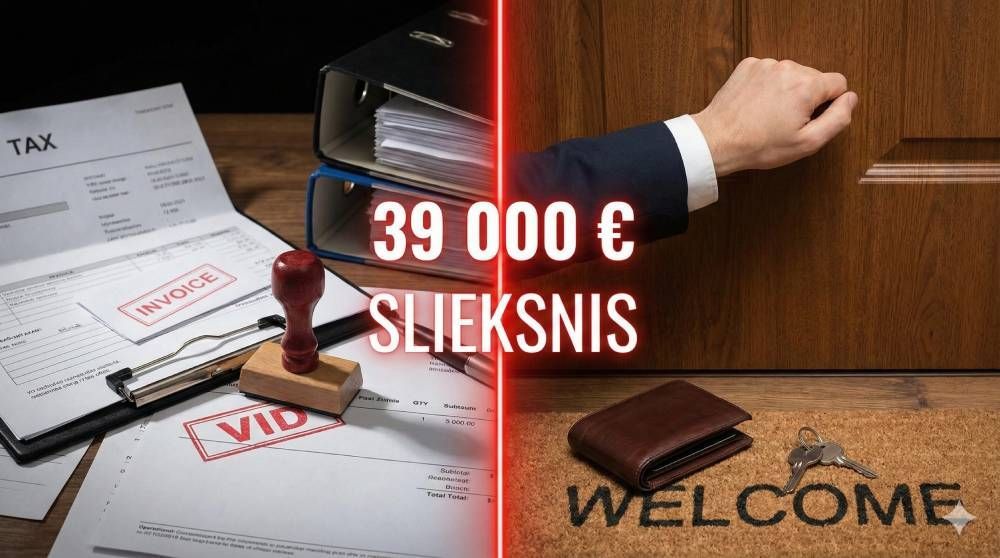 39 000 eiro slieksnis: Kad VID drīkst pieklauvēt pie Jūsu privātajām durvīm