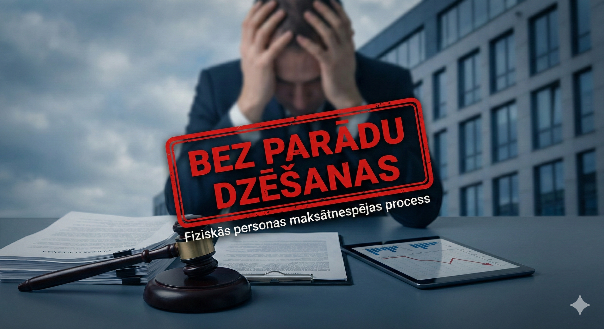 Fiziskās personas maksātnespējas process: Kad tas beidzas bez parādu dzēšanas