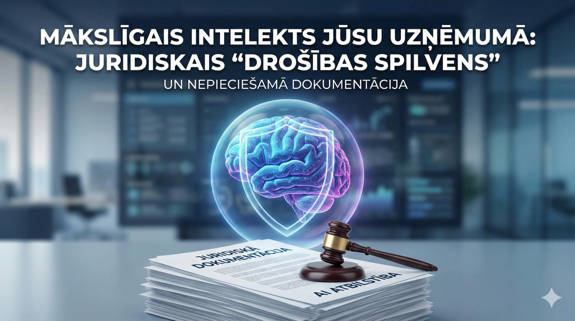 Mākslīgais intelekts jūsu uzņēmumā: Juridiskais 