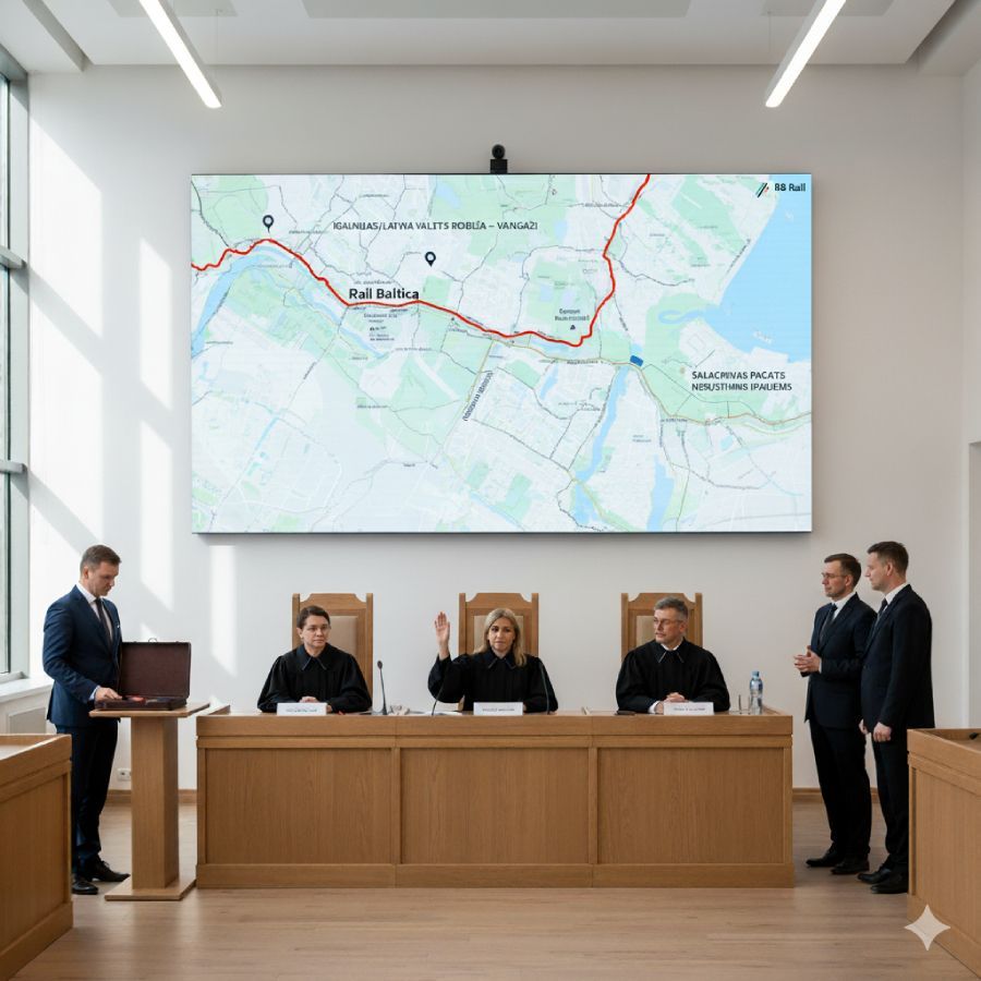 Tiesa atstāj spēkā Rail Baltica būvatļauju, noraidot zemes īpašnieka sūdzību