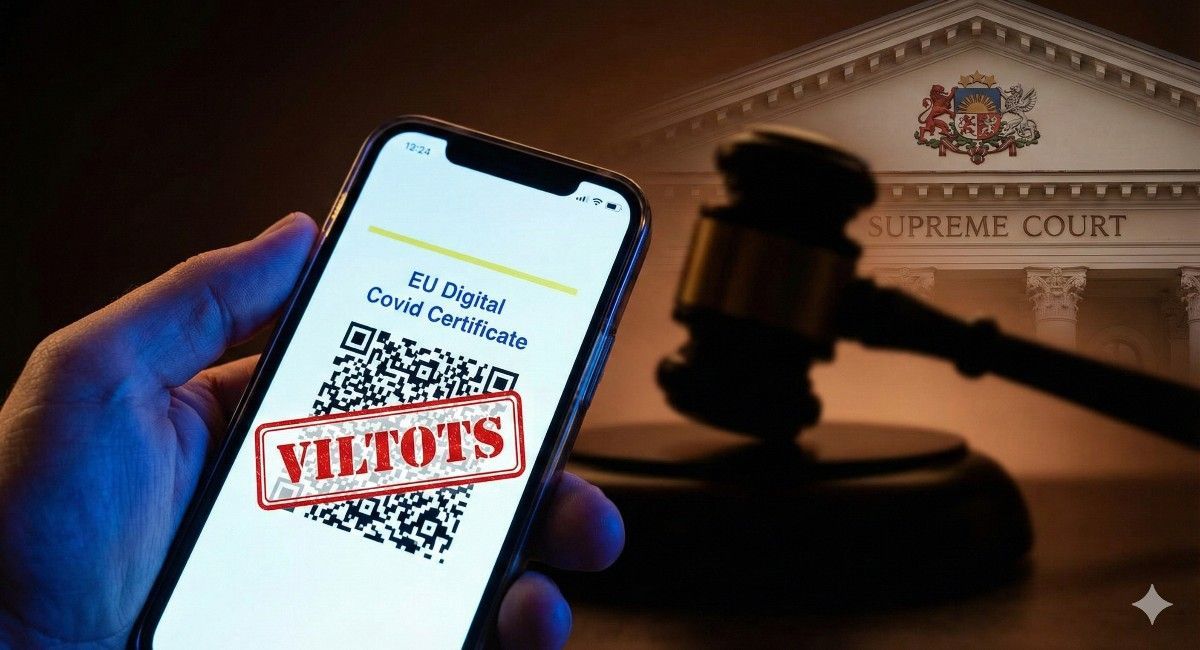 Augstākās tiesas mācība: Cik dārgi patiesībā maksā viltots Covid-19 sertifikāts?