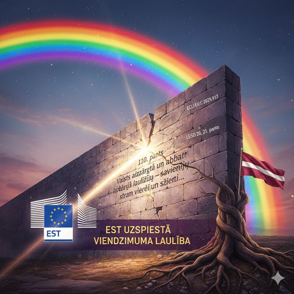 ES tiesas uzspiestā viendzimuma laulība un Latvijas suverenitātes izaicinājums