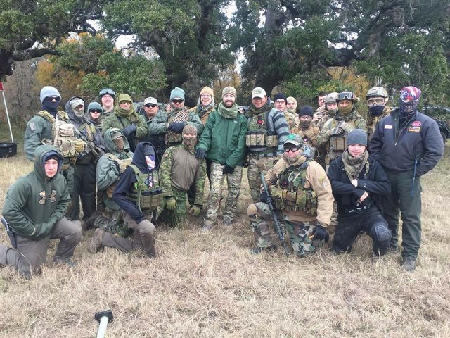1100 Player Airsoft Game, American Milsim Arsenal, Holding the School