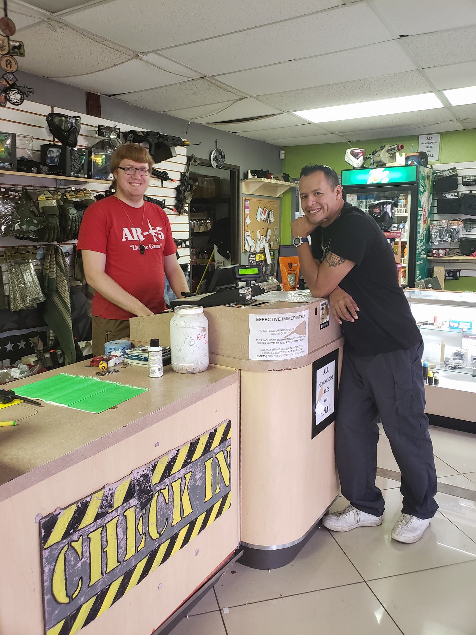 playing shooting game 12