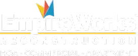 EmpireWorks Reconstruction logo with a colorful abstract design.