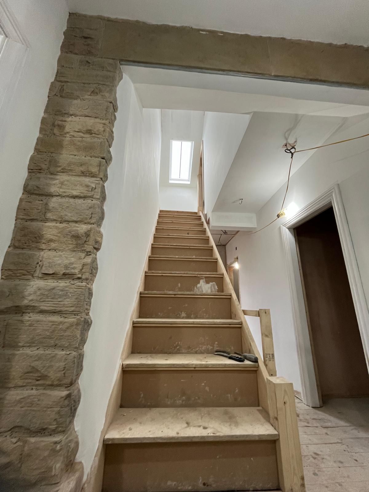 Stair work home building