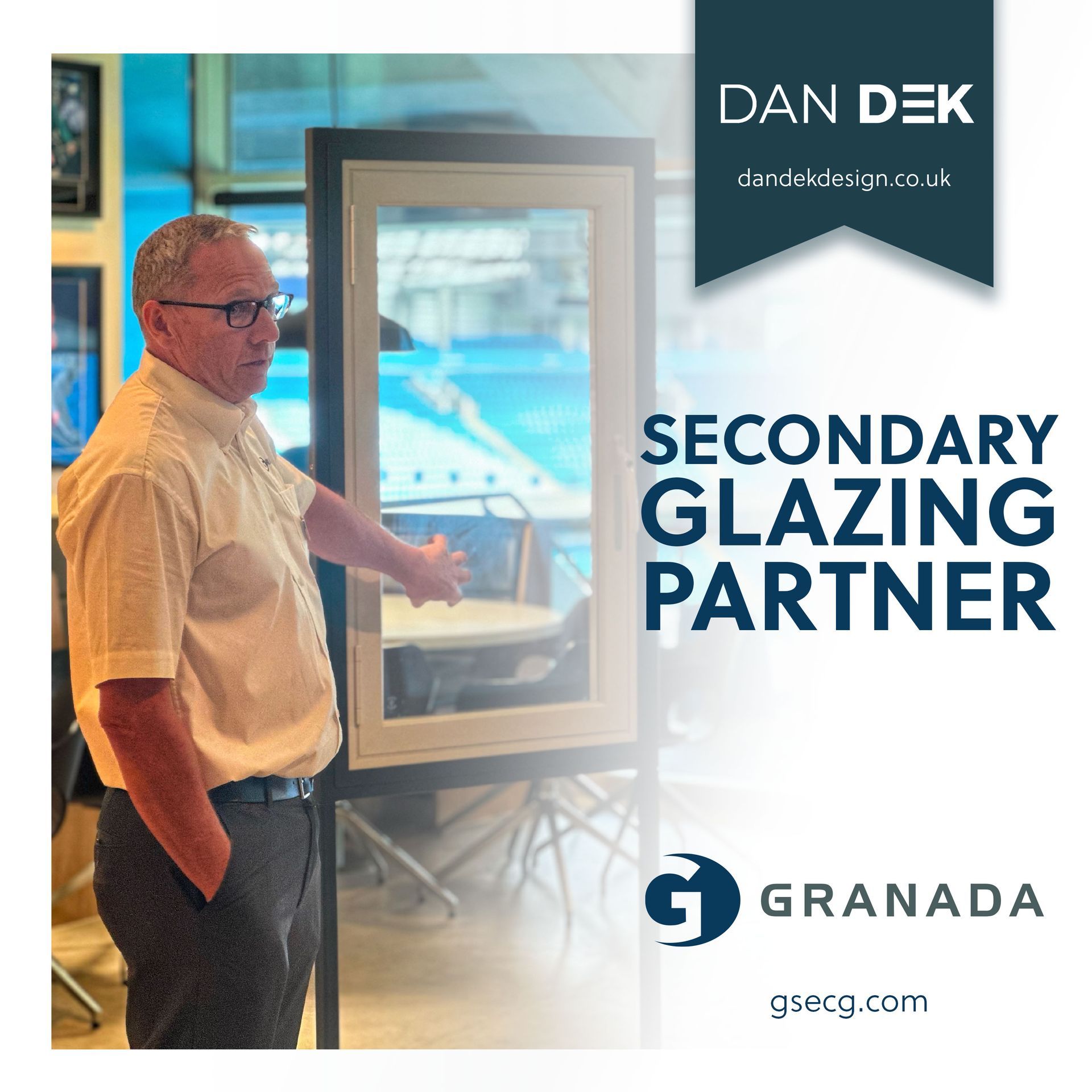 Dan Dek is thrilled to announce our new partnership with Granada Windows