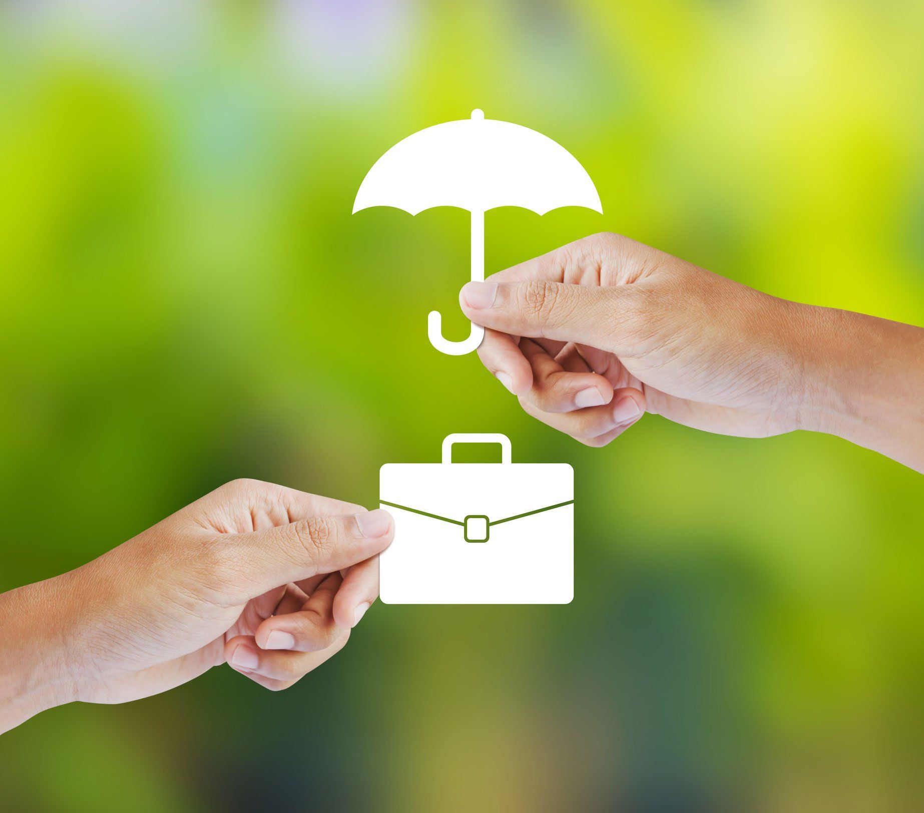 Umbrella Covering Business Briefcase — Columbus, OH — Briggs & Williams Insurance