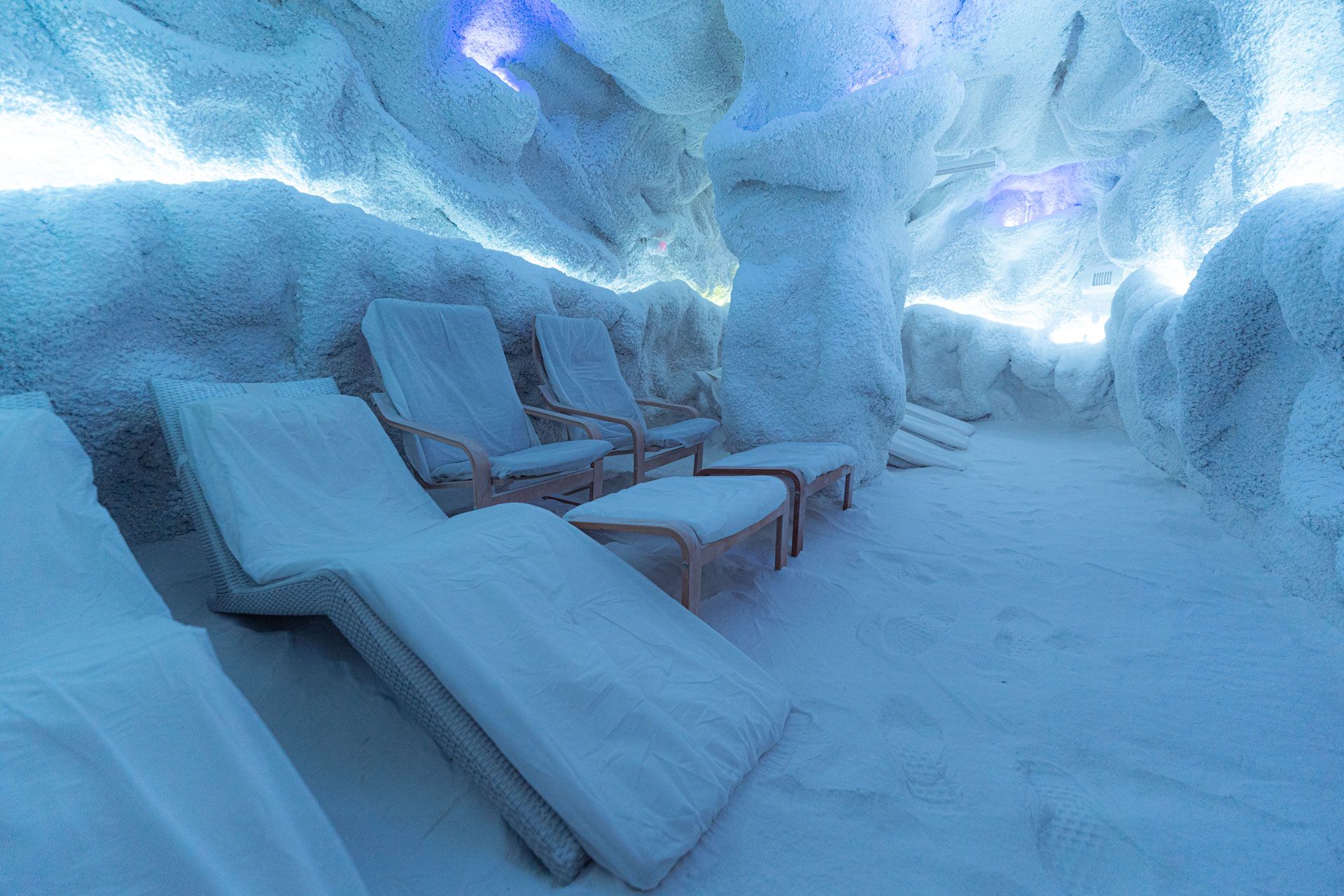 Haloterapia en cuevas de sal