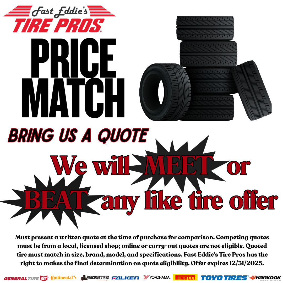 Price Match Coupon | Fast Eddie's Tire Pros & Automotive Repair