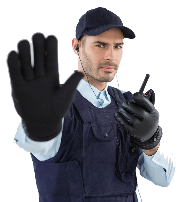 Male Security Signing To Stop Male Security Signing To Stop