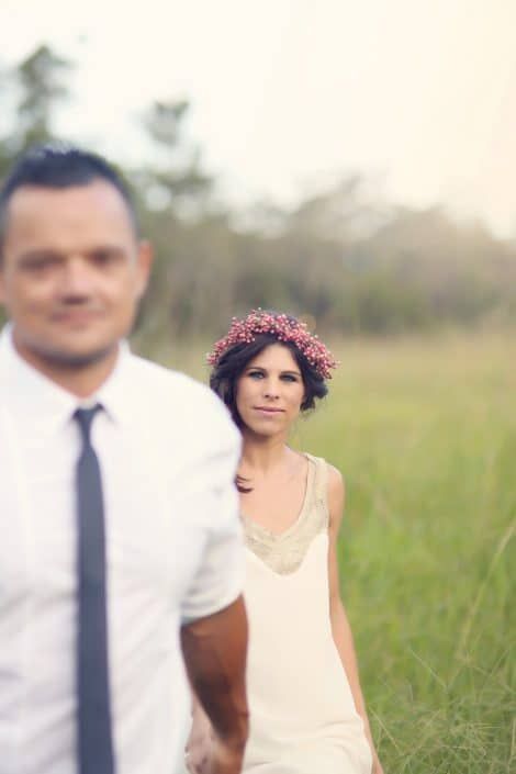 The Woman is Wearing a Flower Crown — Suncoast Flowers in Birtinya, QLD