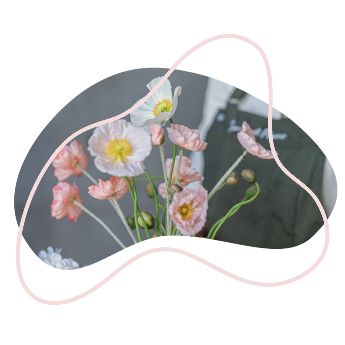 A Bunch of Pink and White Flowers With a Yellow Center — Suncoast Flowers in Birtinya, QLD