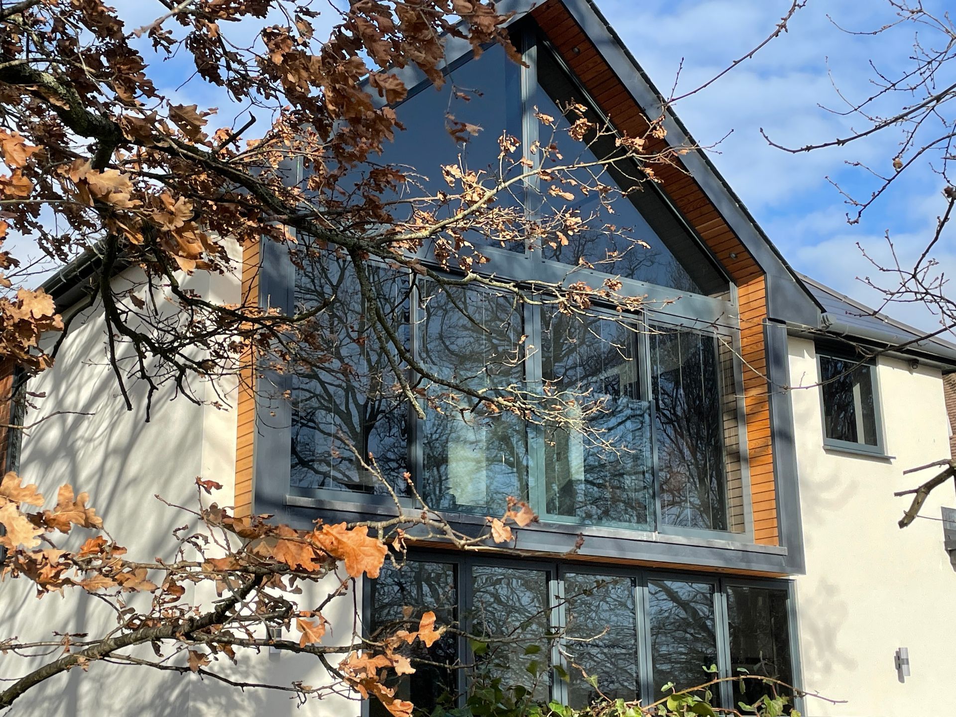 View from Kitchen, 
design hampshire