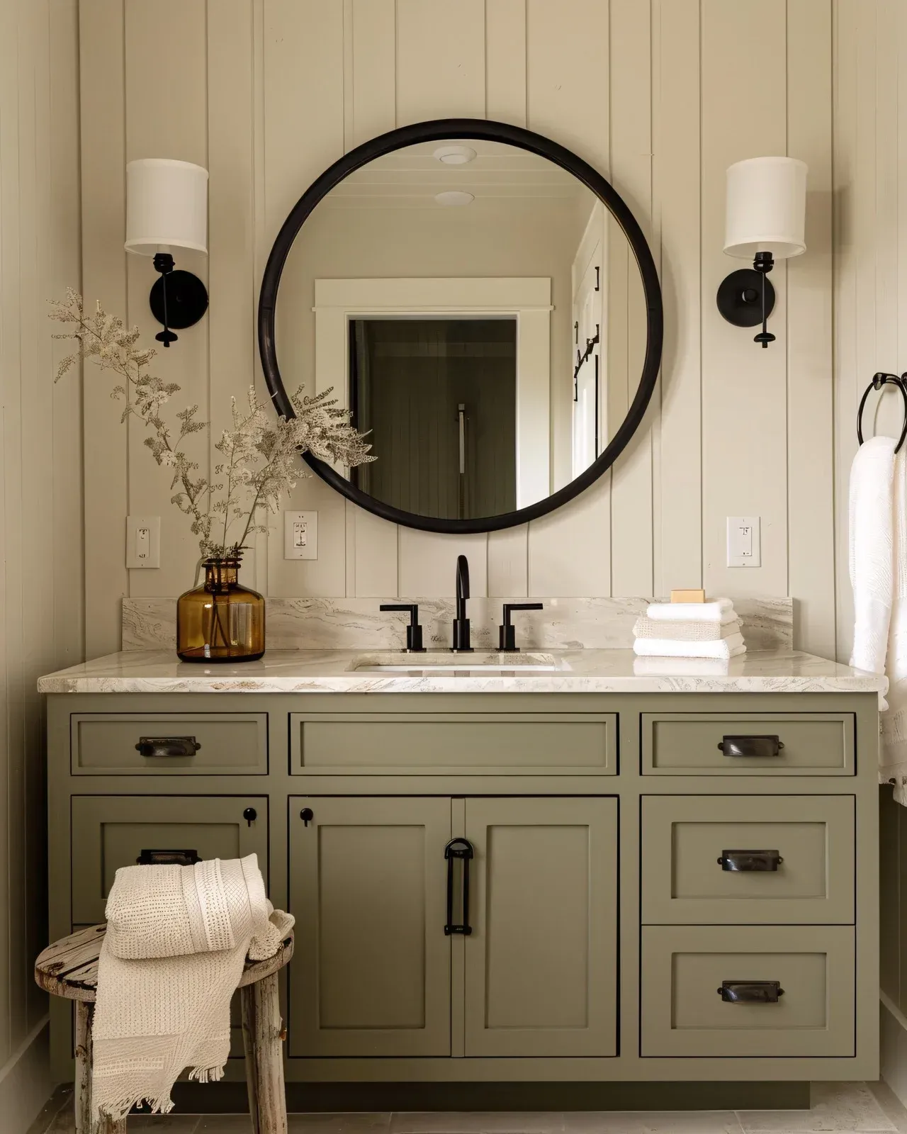 Red radiant floor heating tubes laid out on a grid in a room under construction.