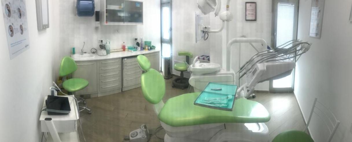 sala verde dello studio dentistico greco