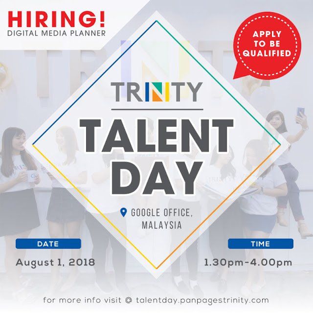 TRINITY is Recruiting - Digital Media Planner